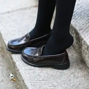 正统加软日本日系学院风雪松jk制服鞋cosplay万用学生表演鞋皮鞋