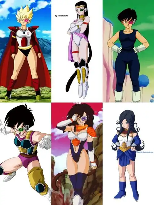 她们也是蔬菜命名嘛[doge]#龙珠  #超级赛亚人