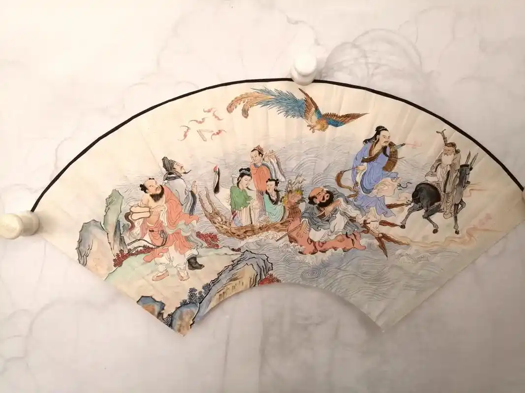 八仙过海.#手绘国画作品 #弘扬国学经典文化 #带你走进画里 - 抖音