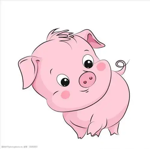 动漫猪图片头像可爱