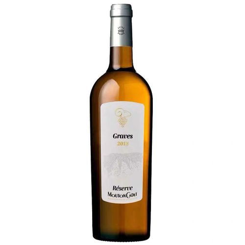 法国进口木桐嘉棣珍藏格拉夫白葡萄酒 (2瓶送礼袋)