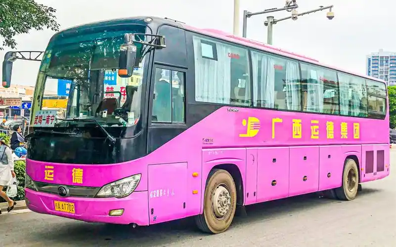 广西运德集团,武鸣～安吉班车:郑州宇通zk6119hq3y客车{柴油国四,49座