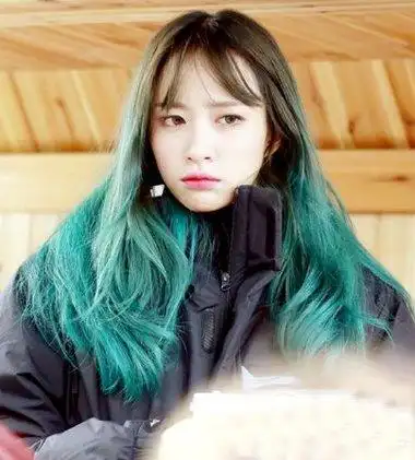 闷青色染绿了怎么办闷青色一步到位怎么染3