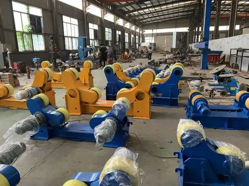 同时,吊放工件时,严禁撞击滚轮,以防滚轮或其他部件损坏,在设备未固定