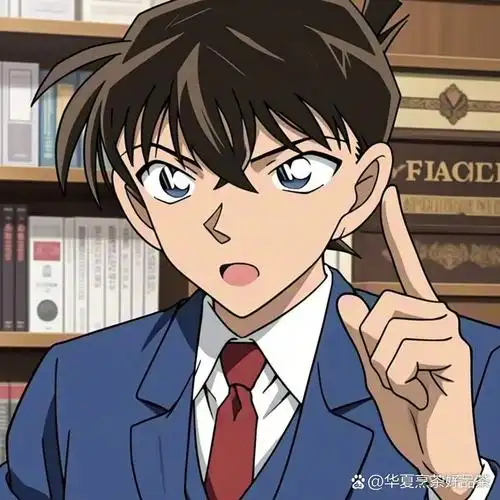 工藤新一头像 漫画头像