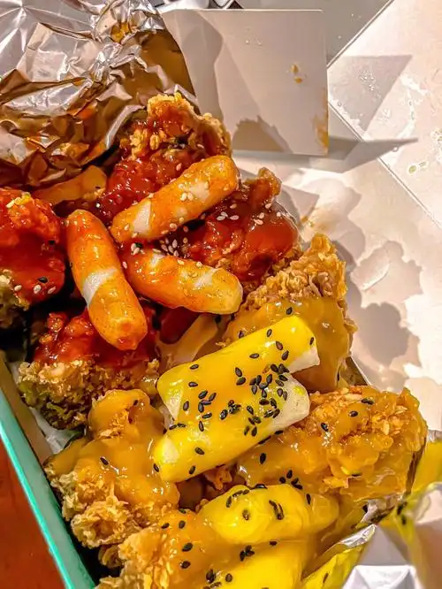 捡到便宜了6099r双拼炸鸡外卖吃很爽