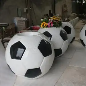 足球花盆简约