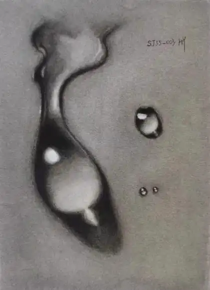 素描练习水滴