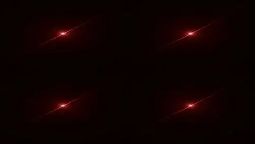 4k抖音红眼闪光红光特效-带通道无缝循环