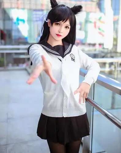 碧蓝航线爱宕cos这么可爱的果然都是男孩子