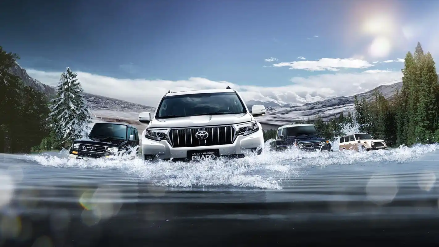 丰田霸道新增车型售价50万起独特拉花让铁血硬汉变柔情