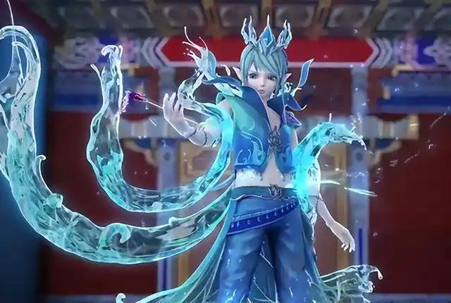 叶罗丽:水王子发疯似地追赶罗丽,没想到反手就是一掌,挡住了