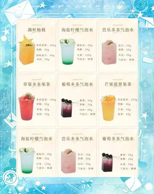 夏日清凉必备:6款自制气泡水教程