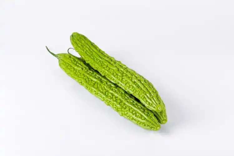 清脆的苦瓜图片蔬菜苦瓜