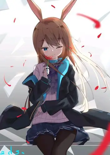 动漫高清同人壁纸图阿米娅