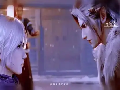 国漫国风 莫日根cp九色鹿～～我赐你白昼的温暖  ##天宝伏妖录白鹿