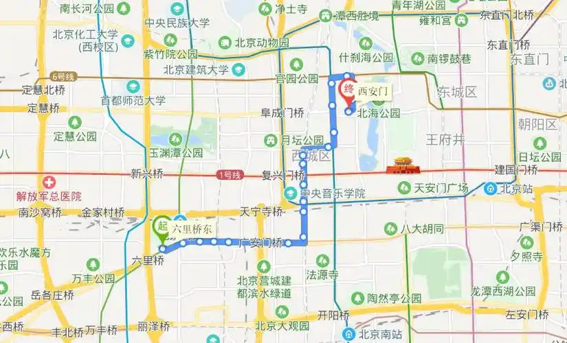 data-lemmaid="10234">西城区 /a>,为市区线路,隶属于北京公交集团