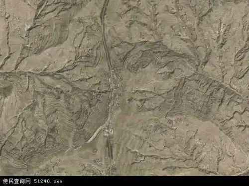 中国甘肃省定西市陇西县福星镇地图(卫星地图)