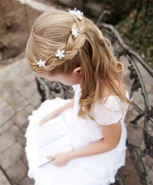 小女孩编发大全 公主编发最流行_儿童发型 - 美发站