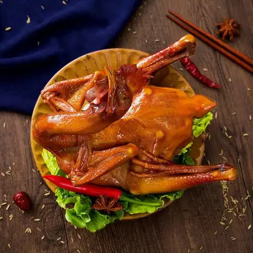 沃好浙江特产熏鸡温州特色熟食小吃休闲美食鸡肉零食