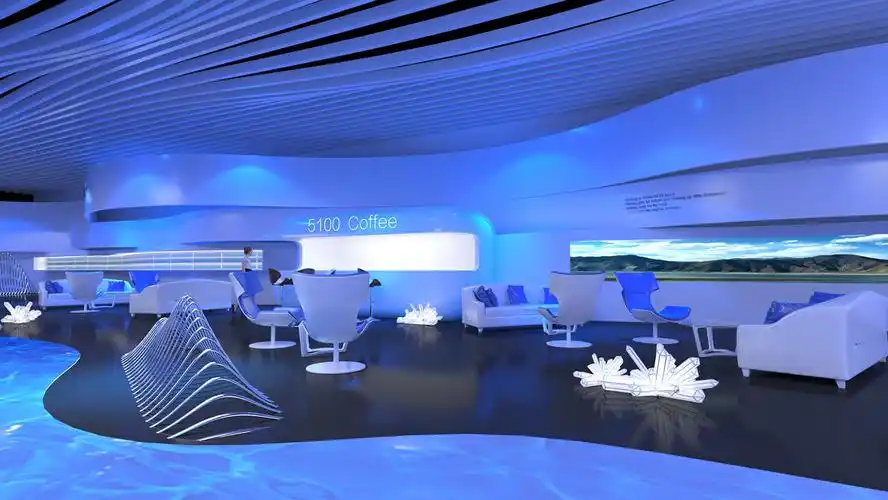 科技展厅设计方案及效果图