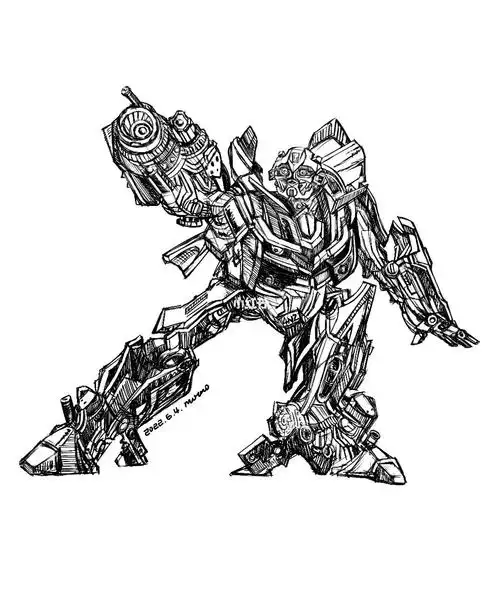 procreate #大黄蜂手绘 #procreate绘画