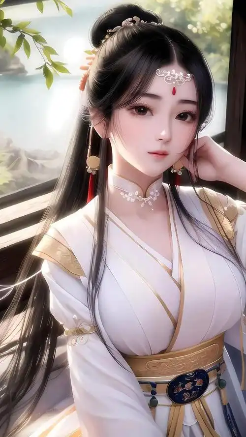 分享一组古风少女壁纸,让你的二次元桌面更加唯美典雅.