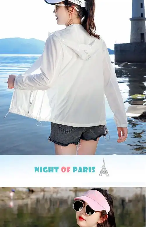 冰丝防晒衣女短款2024夏季防晒衫长袖开衫防晒服透气宽松超薄外