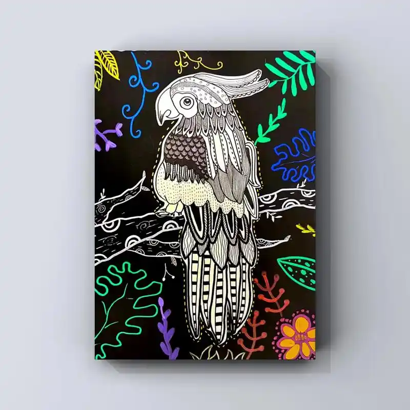 一二年级线描#线描画 #爱画画的小朋友 #儿童创意美术作品  - 抖音