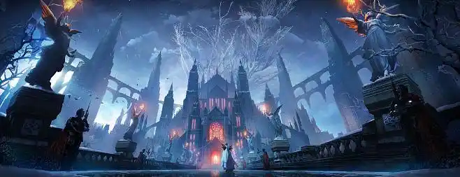 一组画风精致的场景插画作品欣赏从科幻魔幻到现实场景一应俱全