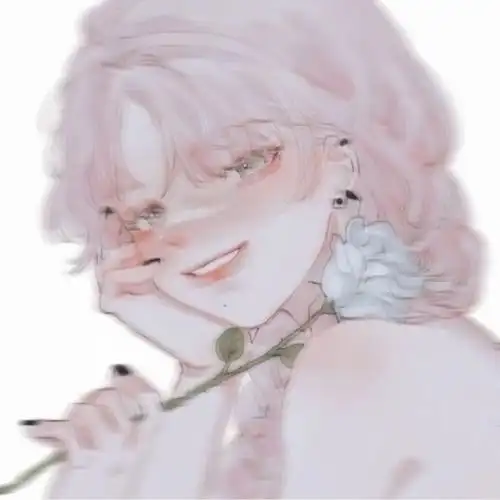 模糊头像 插画 日漫 可爱 温柔 少女 小狐狸 御姐 动漫 卡通 女生头像