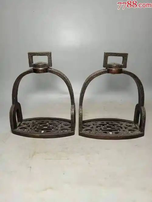 老铜马镫一对_价格788元【鸿福俯】_第1张_7788收藏__收藏热线