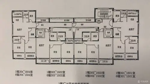 简单谈谈对得力地产楼层平面图的一些看法