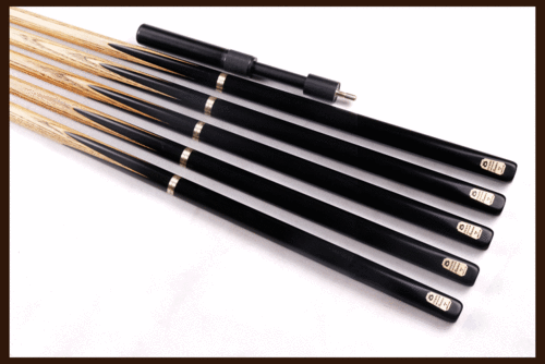 omin奥秘进化者八球波茨通杆黑8台球杆3 4中式斯诺克小头杆11mm-便宜