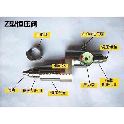 超美z型恒压阀z一体双表加大恒压阀30mpa z型3.2单孔外8