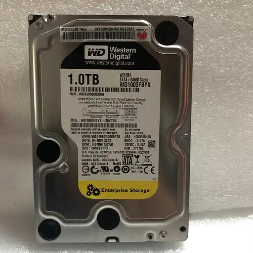 wd西数1tb硬盘企业级台式电脑1tb游戏1t机械机械硬盘
