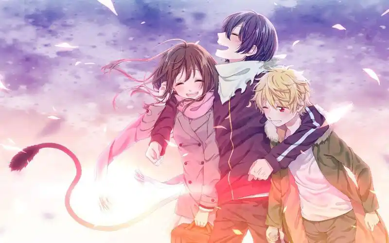 野良神夜斗x日和x雪音有爱cut1如果这都不算爱