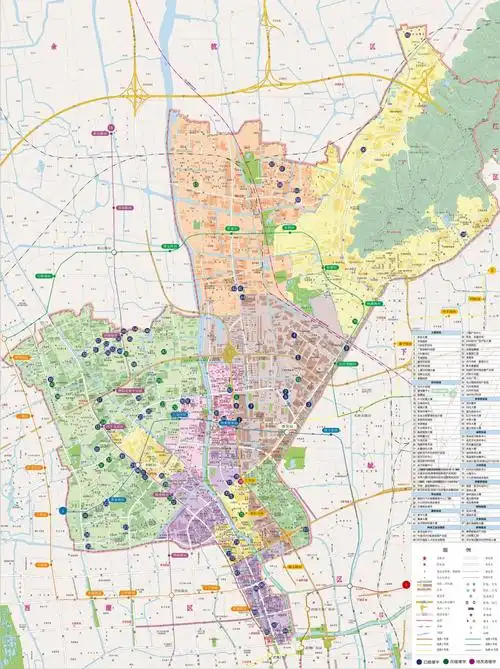 杭州市拱墅区运河商圈楼宇示意图