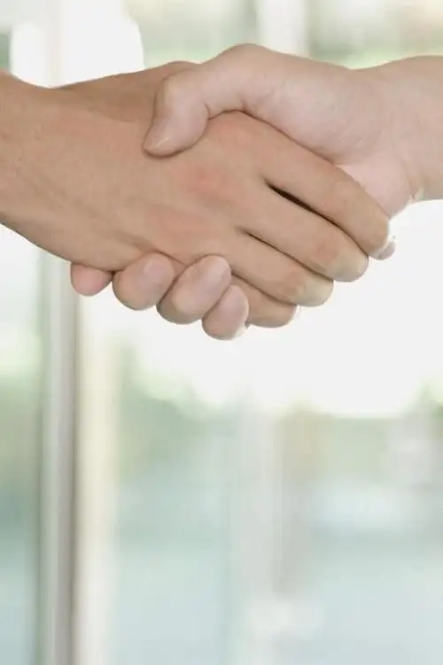 西方人,手,两个人,伙伴,朋友,握手,竖图,室内,特写,白天,正面,友谊