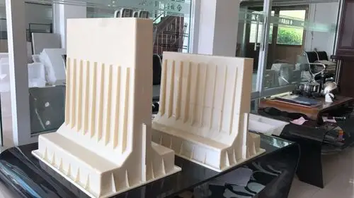 道路隔离墩模具防撞墙模具可以高温蒸汽养护