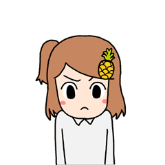 烦恼女孩梨妹表情包