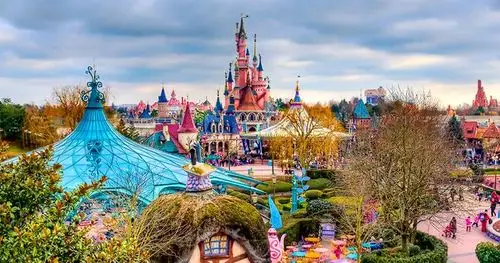 法国巴黎迪士尼乐园度假区1日2园通票(含往返接送)