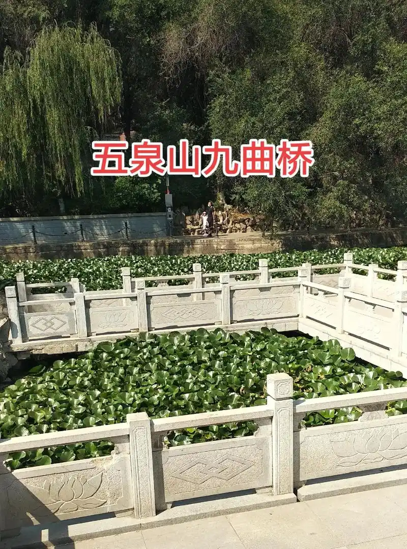 不同角度拍摄五泉山"九曲桥"照片拍摄:肖润德 - 抖音