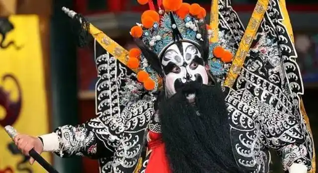 中国的极致色彩之美,一张脸谱画出人生百态_京剧