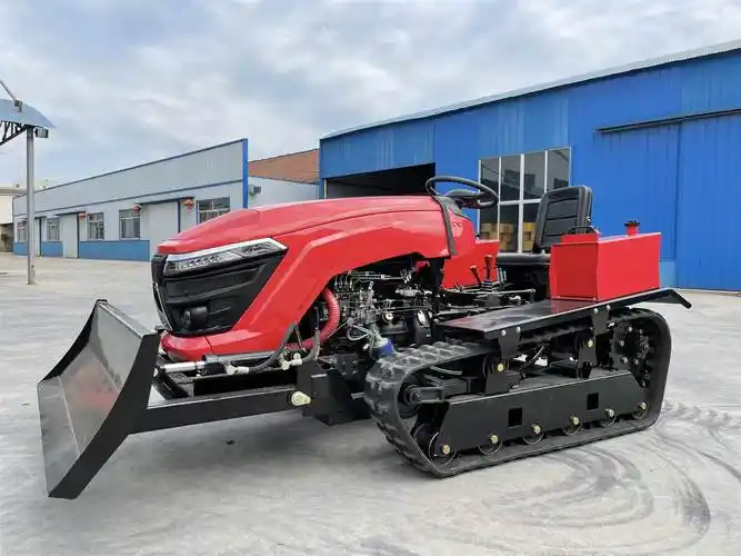 农用履带旋耕机多功能四驱大型旋耕拖拉机耕地播种柴油机