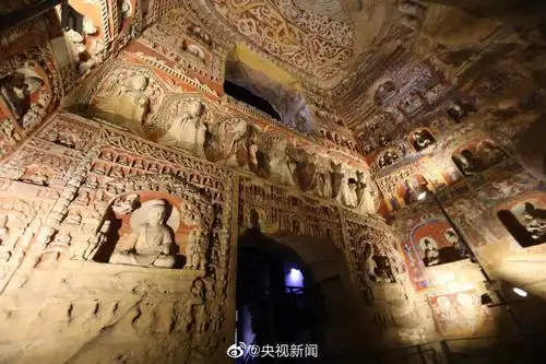 修缮完成!云冈石窟音乐窟正式对外开放