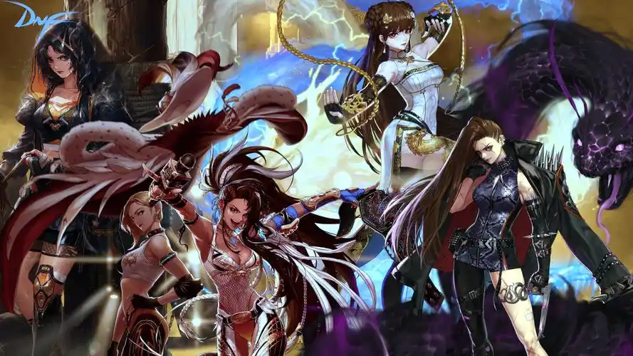 冥组织全职业三觉壁纸系列第五期女格斗