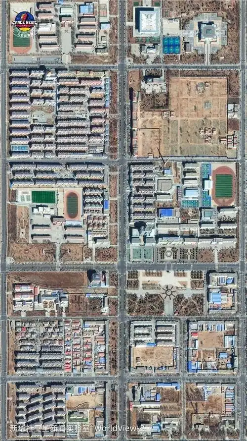 新华社年度卫星影像2021奋进的中国