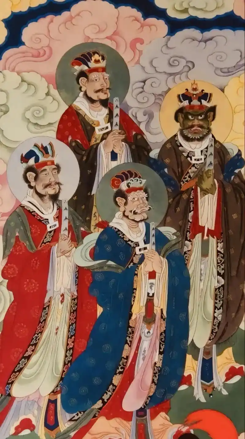 【四海龙王】四海龙王是中国民间所敬之神.