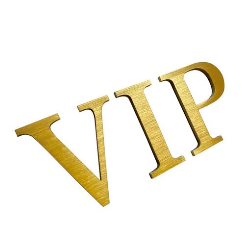 不锈钢金属电镀钛金玫瑰金仿古精品拉丝镜面背景墙实心字广告定制